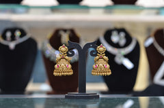 Earring Earrings 250 NAKSHI JADAU MIX RUBY