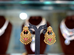 Earring Earrings 205 NAKSHI ANTQIUE RUBY