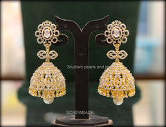 Earring Earrings 072 DIAMOND WHITE