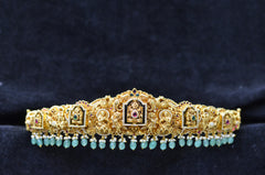 VADDANAM vaddanam 021 NAKSHI ANTQIUE MULTI COLOR