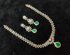 NECKLACE necklace 756 DIAMOND EMERALD