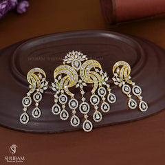 PENDANT SET CHAINS pendant set 168 DIAMOND WHITE