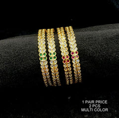 BRACELET/BANGLE Bangles 1128 MULTI COLOR 2'4
