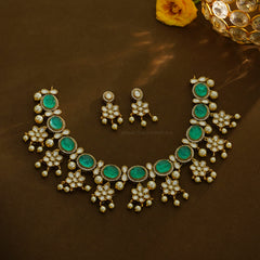 NECKLACE NEcklace 851 MOZONITE MINT GREEN