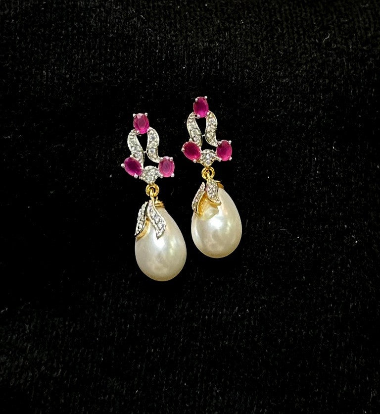 Earring Earrings 296 DIAMOND RUBY