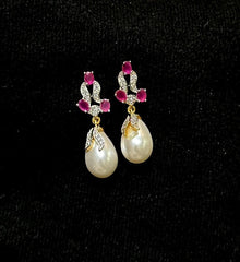 Earring Earrings 296 DIAMOND RUBY