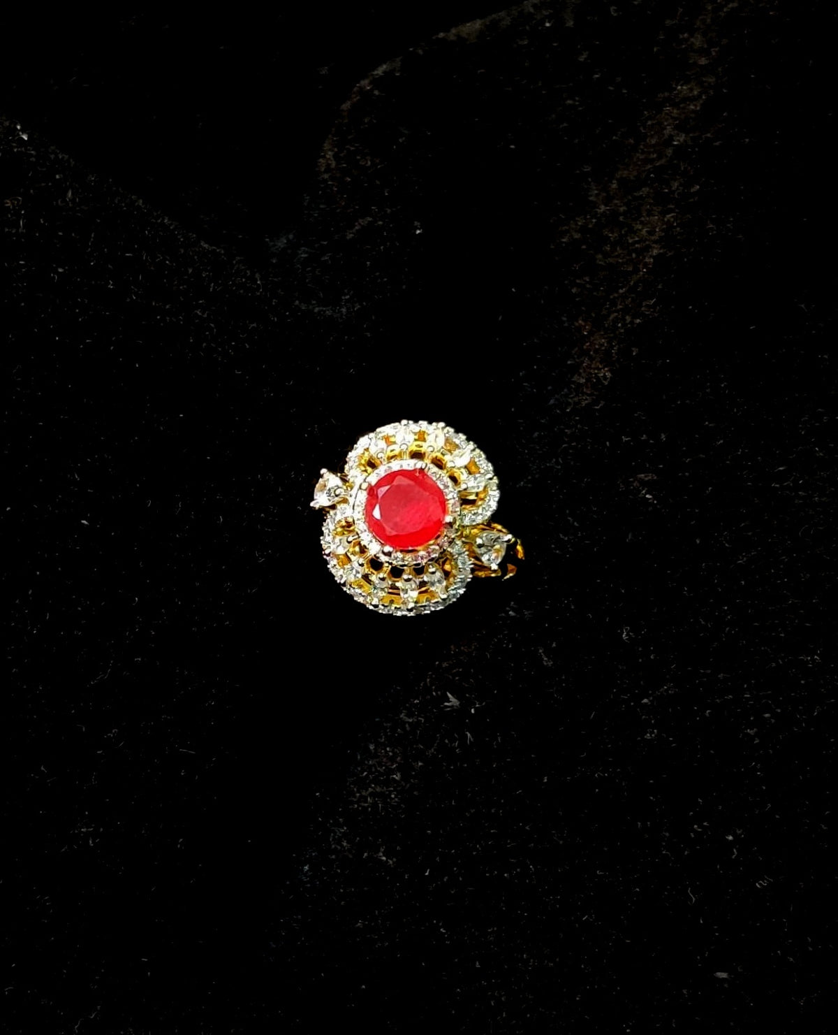 FINGERRING Fingering 016 DIAMOND RUBY