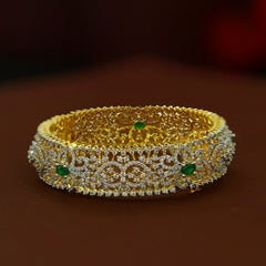 BRACELET/BANGLE bangle 021 EMERALD 2 '6 Openable Bangle