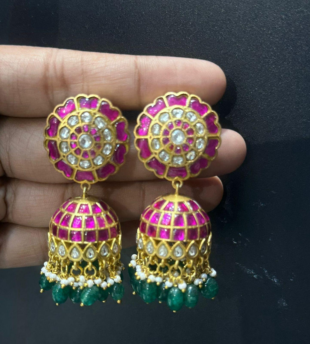 JADAU Earrings 183 JADAU RUBY