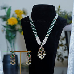 NECKLACE Necklace 827 MOISSANITE EMERALD