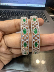 BRACELET/BANGLE Bangles 002 EMERALD 2'4