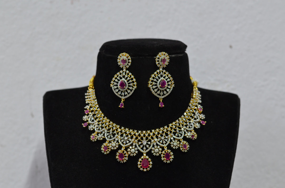 NECKLACE Necklace 205 DIAMOND RUBY
