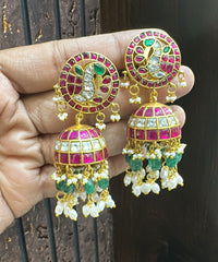 JADAU Earrings 091 JADAU MULTI COLOR
