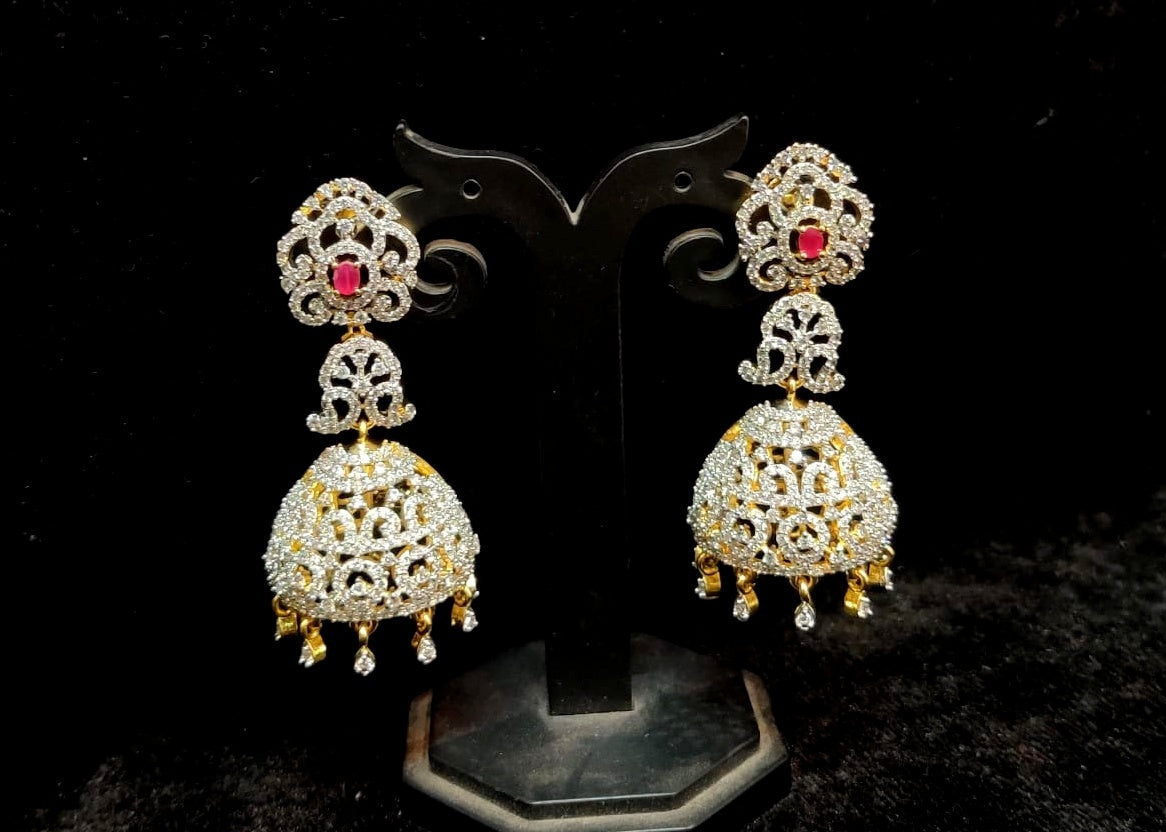 Earring Earring 191 DIAMOND RUBY