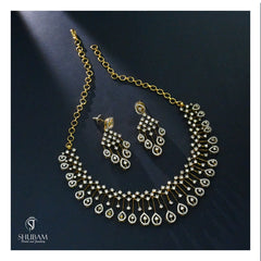 NECKLACE NECKLACE385 DIAMOND  WHITE