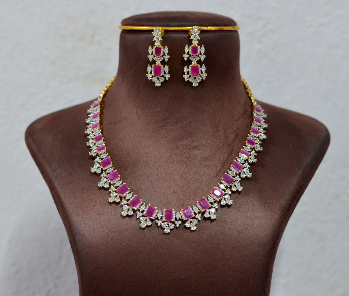 NECKLACE Necklace 732 DIAMOND RUBY