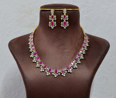 NECKLACE Necklace 732 DIAMOND RUBY