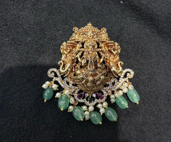 PENDANT SET CHAINS Locket 036 NAKSHI AD STONE MULTI COLOR