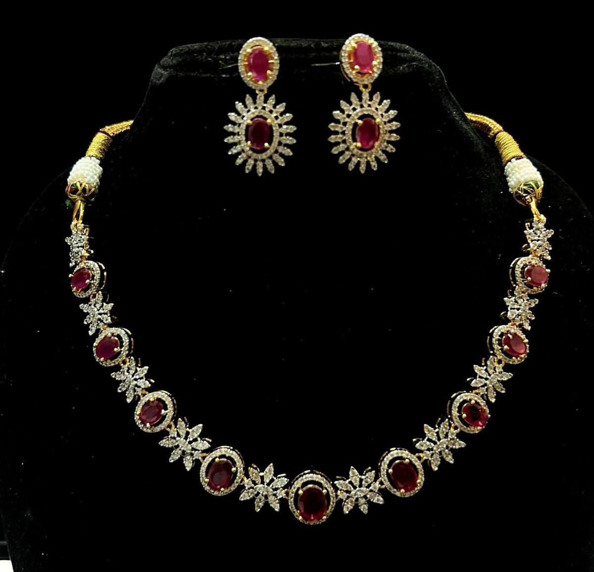 NECKLACE Necklace 502 DIAMOND RUBY