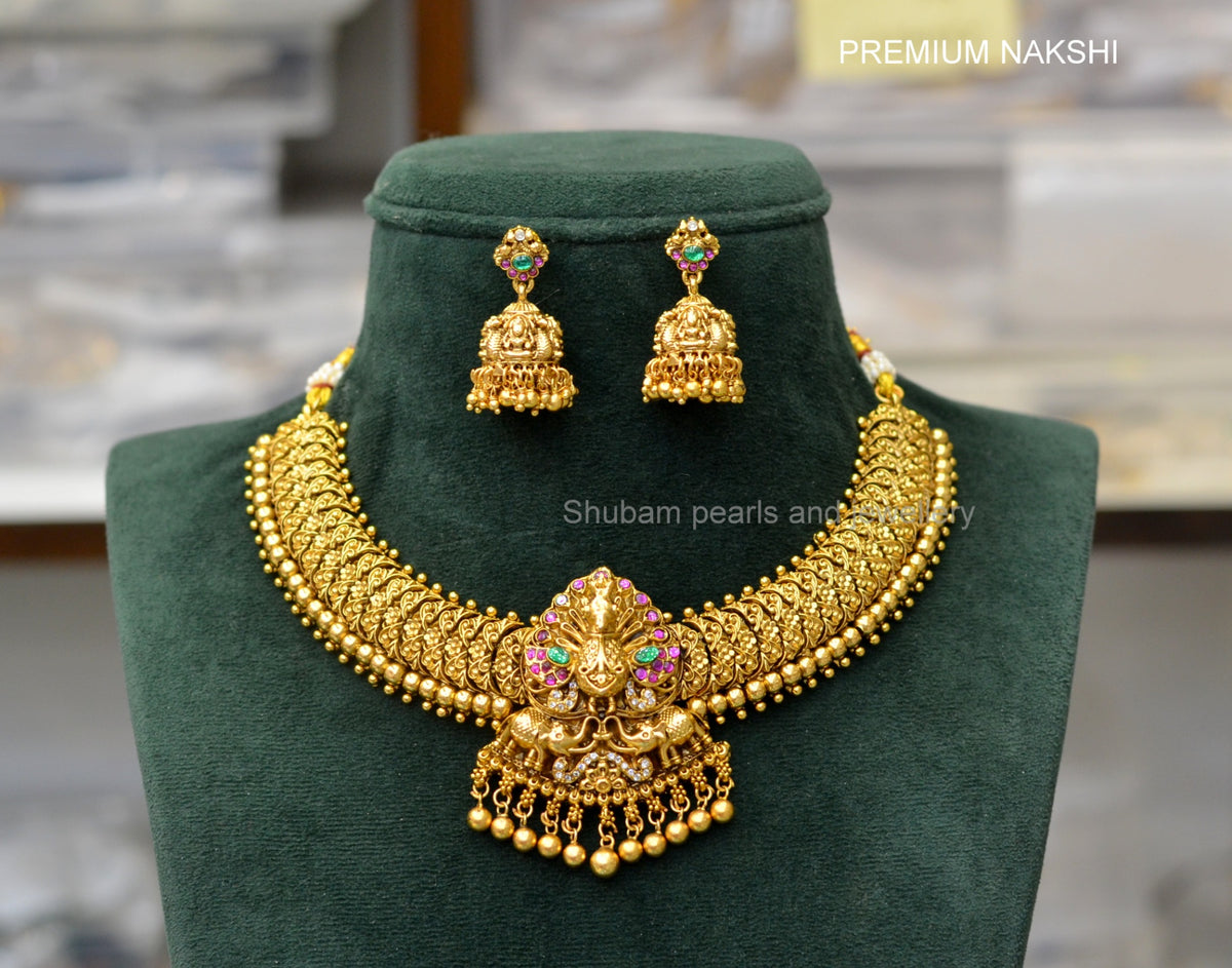 NECKLACE Necklace 721 NAKSHI ANTQIUE MULTI COLOR