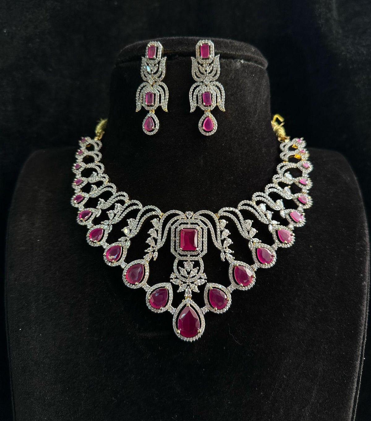 NECKLACE Necklace 019 DIAMOND RUBY