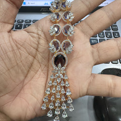 NECKLACE Necklace 731 DIAMOND EMETHYST PURPLE