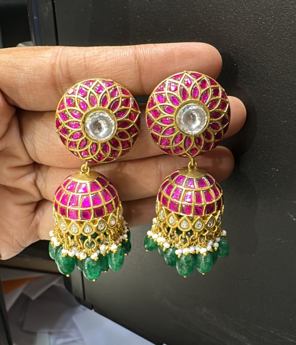 JADAU Earrings 187 JADAU MULTI COLOR