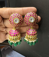 JADAU Earrings 187 JADAU MULTI COLOR