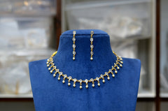 NECKLACE Necklace 846 GOLDEN STONE WHITE