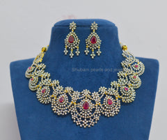 NECKLACE Necklace 894 DIAMOND RUBY