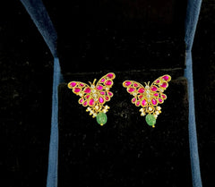 JADAU Earrings 032 JADAU RUBY