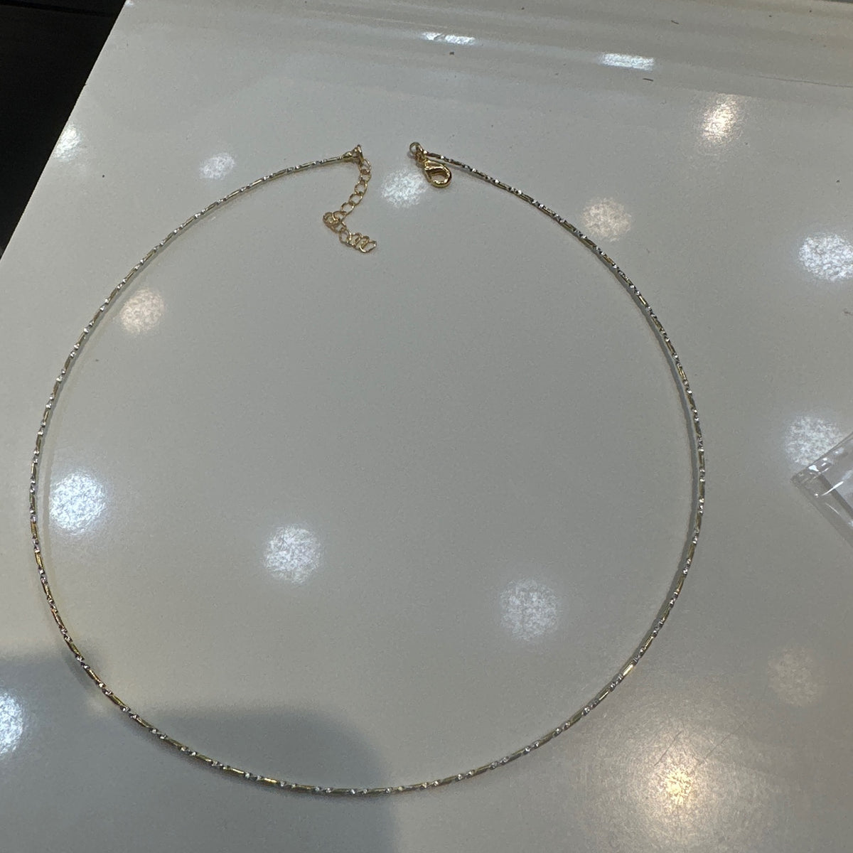 DORI AND CHAINS Hasli cutting 1 line thin DIAMOND medium