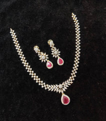 NECKLACE necklace 756 DIAMOND RUBY