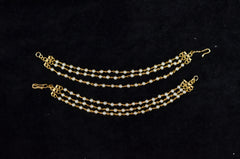 ACCESSORIES  Champaswalu 3 Lines PEARLS Long