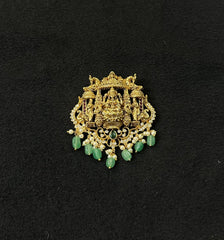 PENDANT SET / LOCKETS Locket 043 ANTIQUE EMERALD