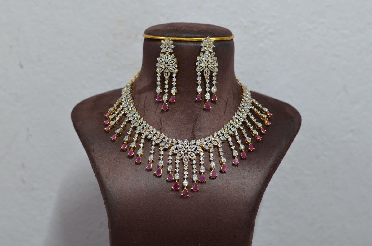 NECKLACE Necklace 685 DIAMOND RUBY