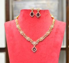 NECKLACE Necklace 225 DIAMOND EMETHYST PURPLE