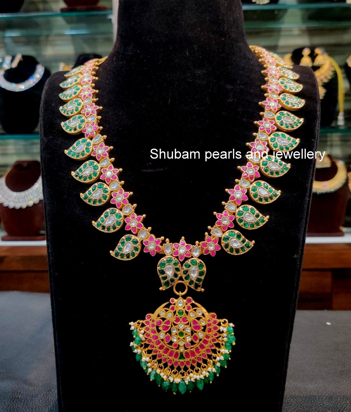 JADAU necklace 589 DIAMOND MULTI COLOR