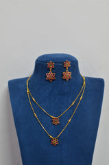 JADAU Necklace 855 KEMPU MULTI COLOR
