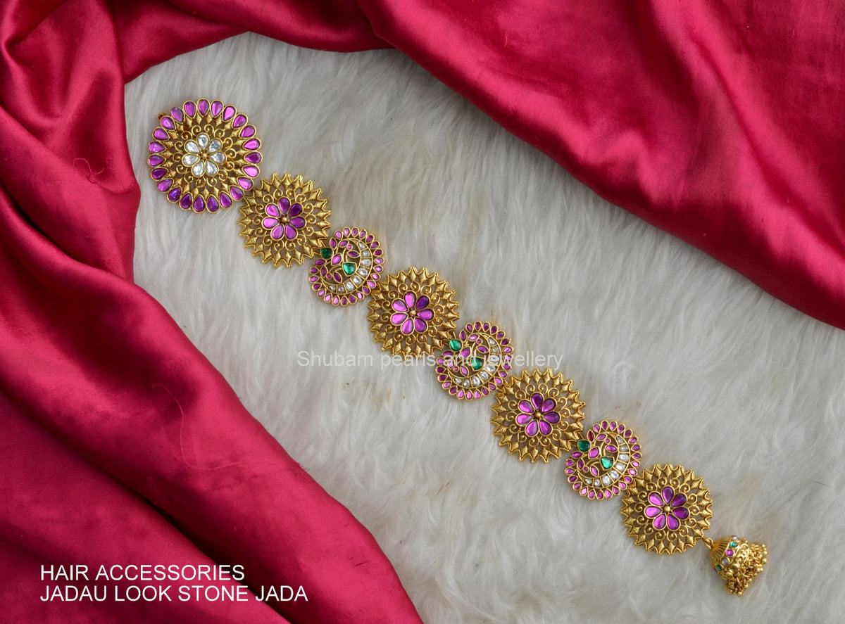 ACCESSORIES  Hair jada golden - HAN Jadau Look Kemp Stone 11-12 INCH