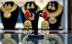 Earring Earrings 294 VICKTORIAN  CORAL