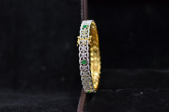 BRACELET/BANGLE Bangles 057 EMERALD 2'4 OPENABLE
