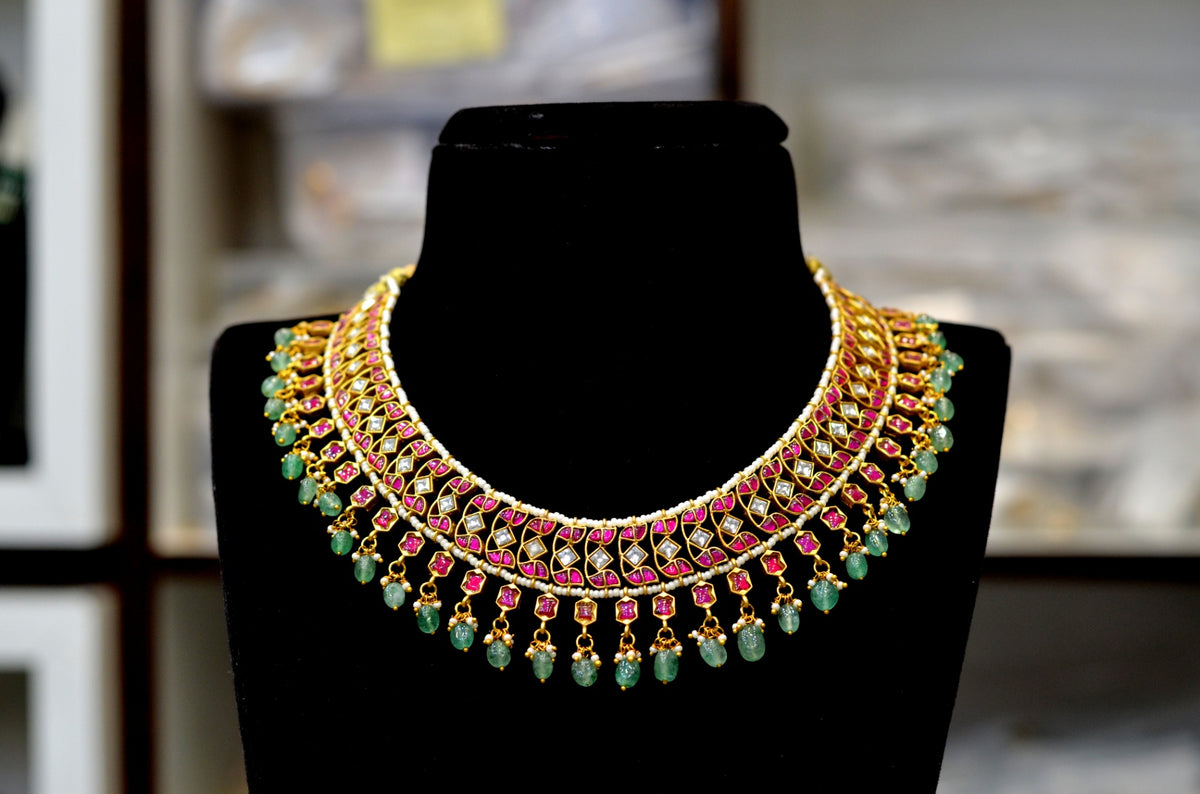 JADAU necklace 127 JADAU MULTI COLOR