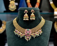 NECKLACE Necklace 741 NAKSHI KEMPU MULTI COLOR