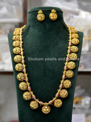 NECKLACE Kasul mala 002 NAKSHI ANTQIUE MULTI COLOR