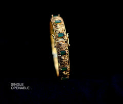 BRACELET/BANGLE bangle 1140 EMERALD Openable