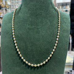 CHAINS AND HASLI 6mm soft  dual tone - MM318 - MM3318 DIAMOND 22-24