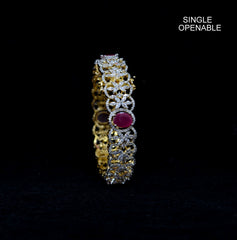 BRACELET/BANGLE Bangle 057 RUBY 2'8 OPENABLE - OP24