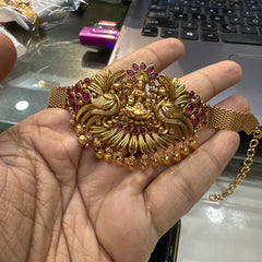 CHOKER Mini choker / armlet 001 NAKSHI ANTQIUE RUBY