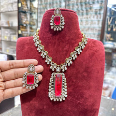 NECKLACE Necklace 429 VICKTORIAN  RUBY